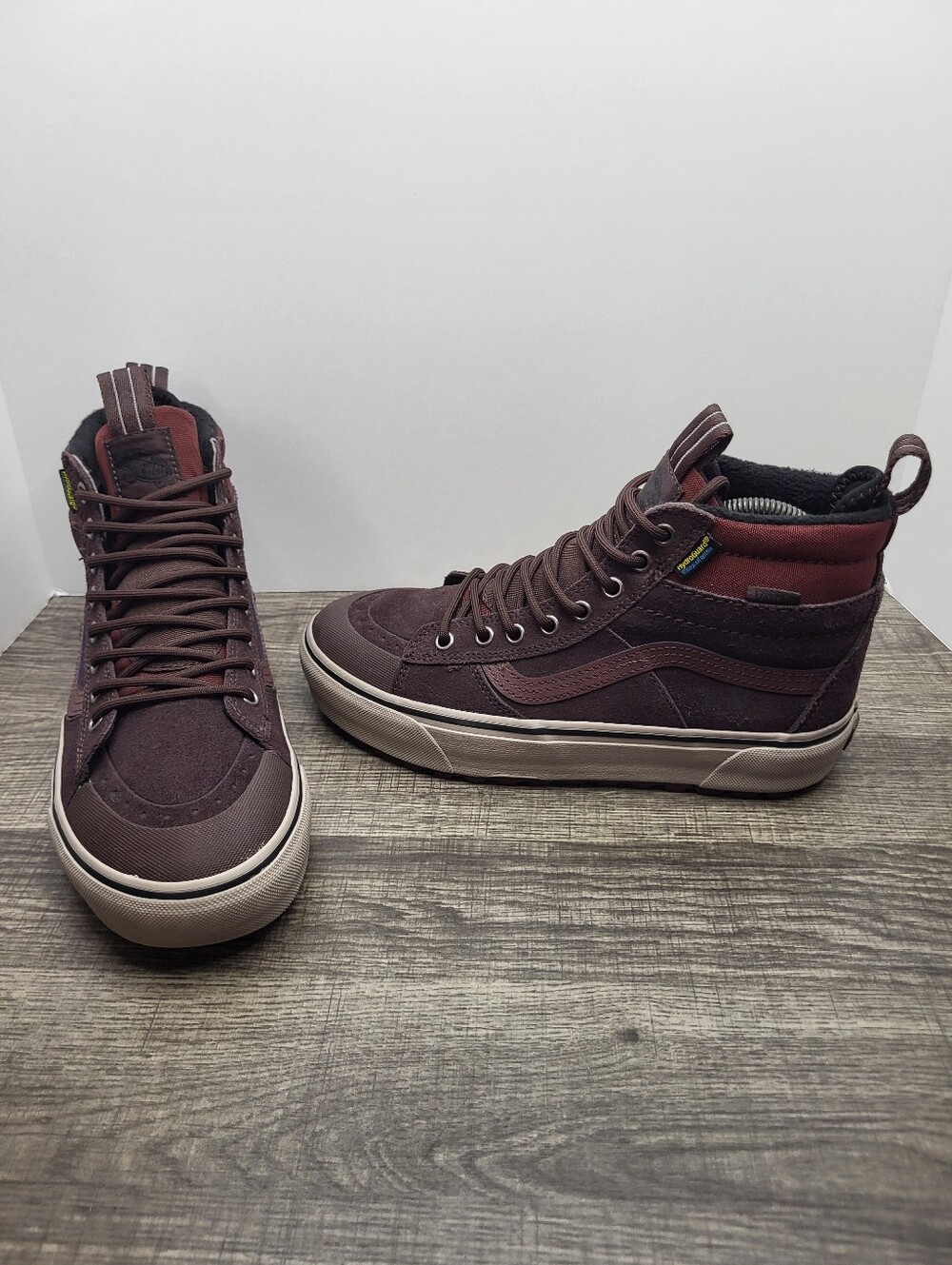 Vans Sk8-Hi MTE Womens Size 8 Shoes Bitter Chocolate Brown Hiking Cold Weather
